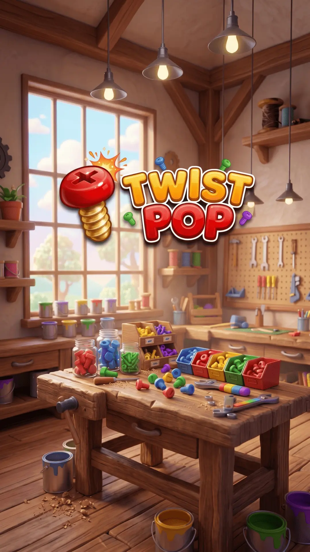 Twist Pop: Screw & Nut Sort